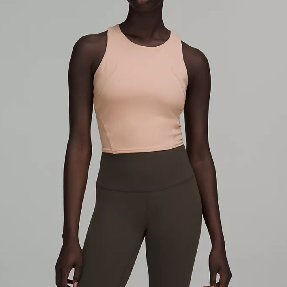 lululemon Invigorate Training Tank Top | Pink Clay, Size 6